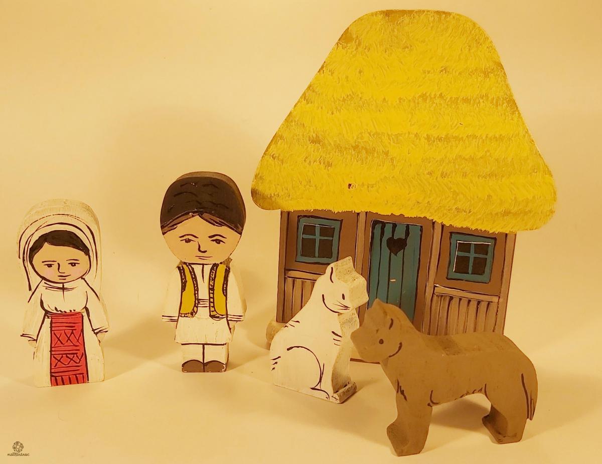 2.8.00 Jucarie Casuta taraneasca